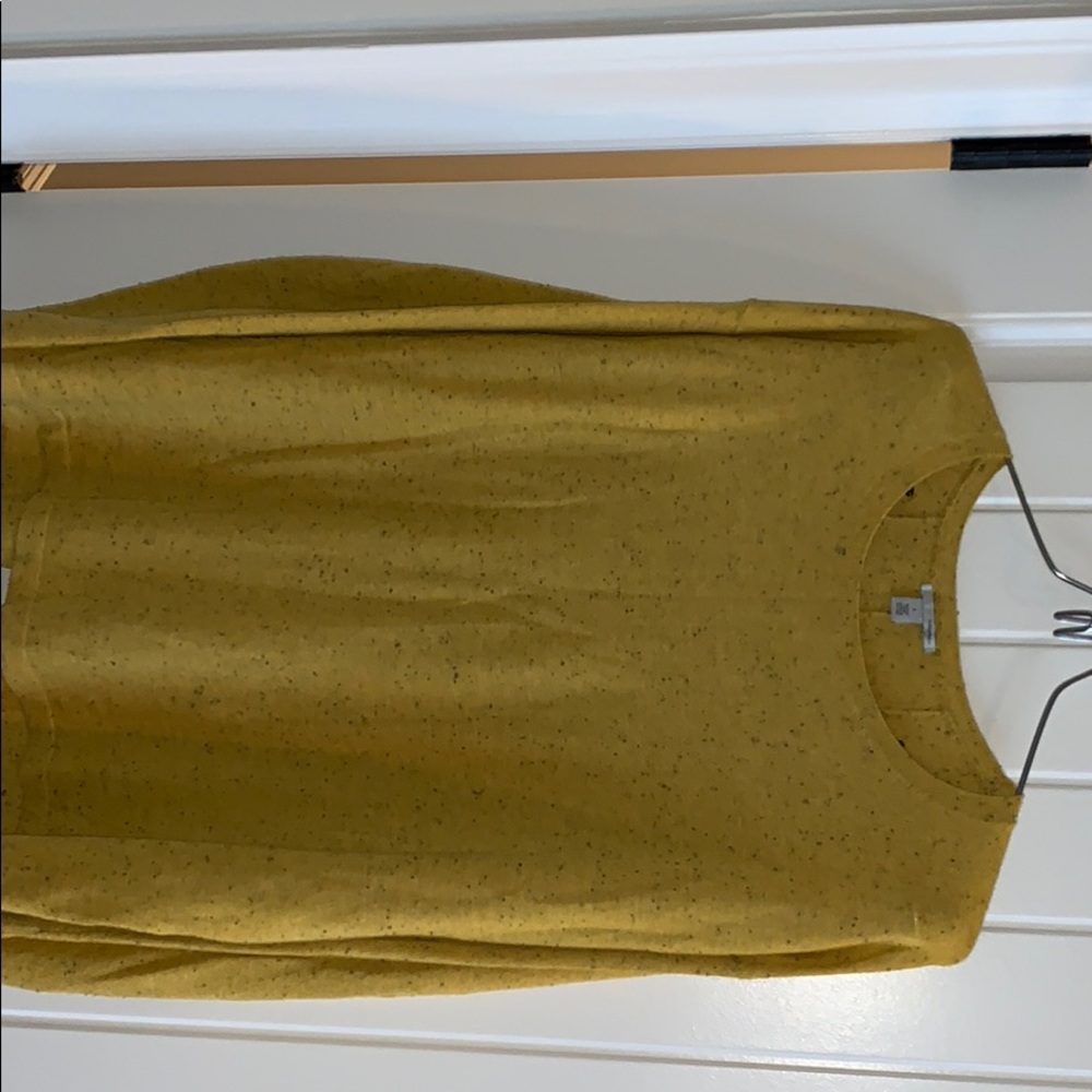 Halogen Yellow dotted sweater